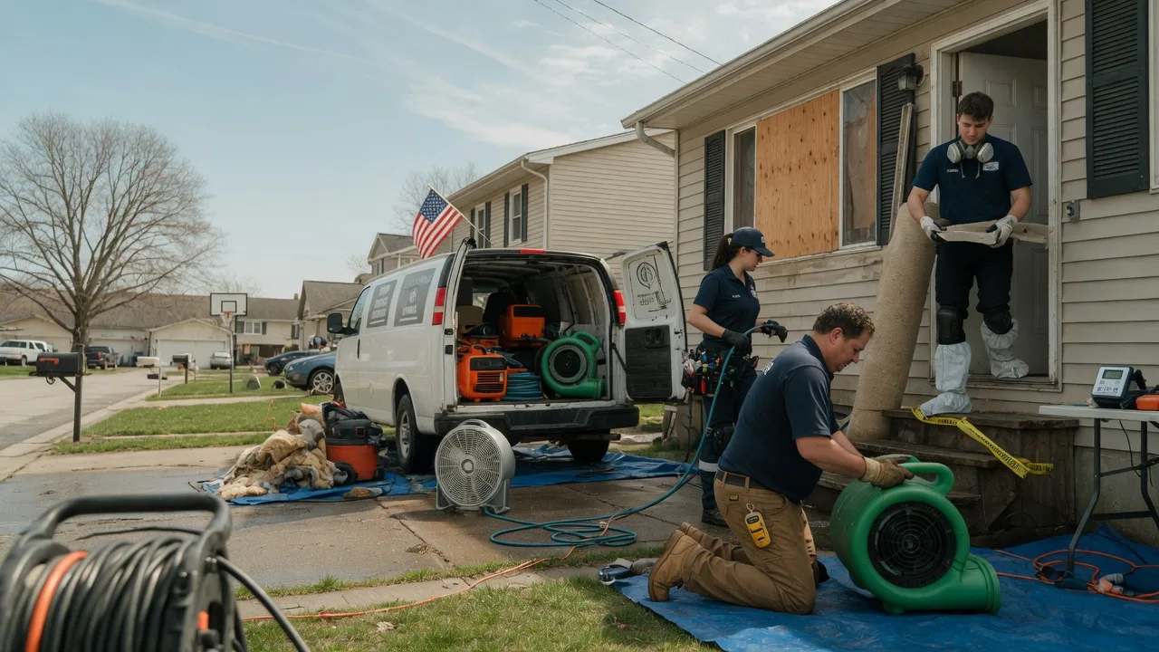 Water Damage Restoration in East Vandergrift, PA near me